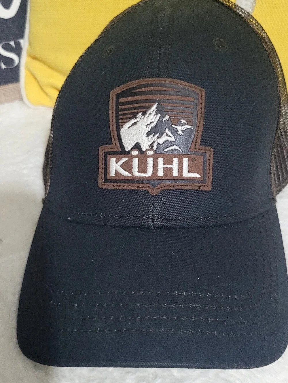 Kuhl Black & Brown Ball Cap One Sz